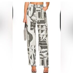 Miaou Fargo Pants - Stone Grey